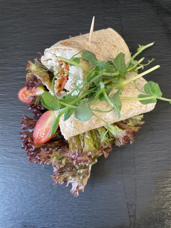 Wraps m/flødeost og kylling